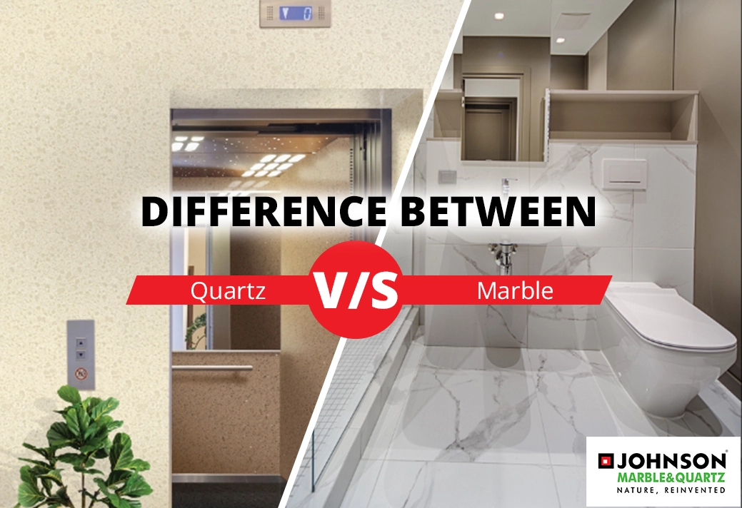 Difference Between Quartz & Marble Effect