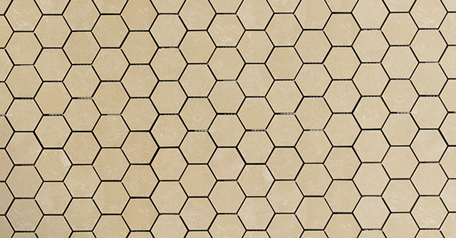 Honeycomb Botticcino Beige